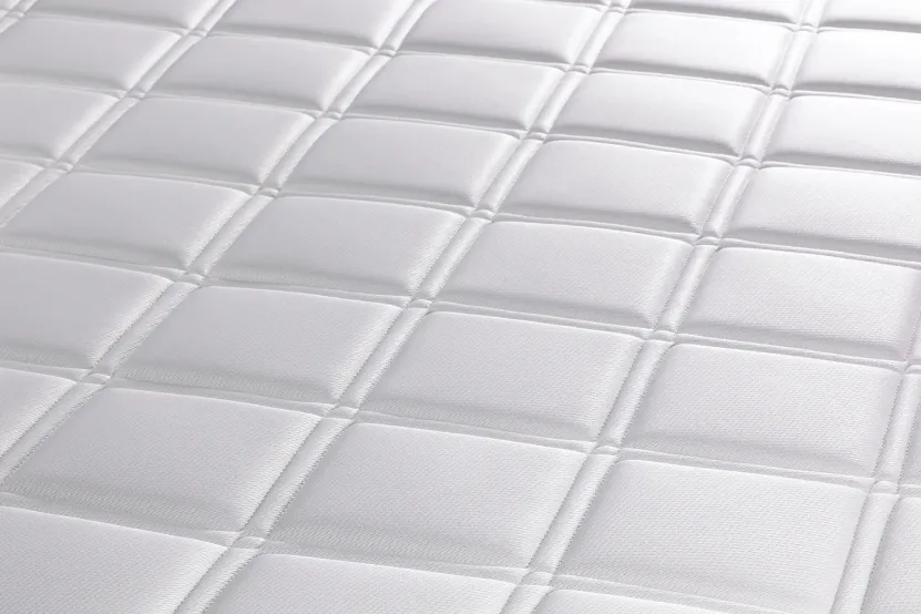 Ensemble Matelas Sommier 90x200 cm - Sommier Blanc (déjà monté) - Regen